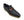 C&E Shoes Calfskin Horsebit Loafer - Black