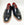 Maurice Calfskin Oxford - Black/Red