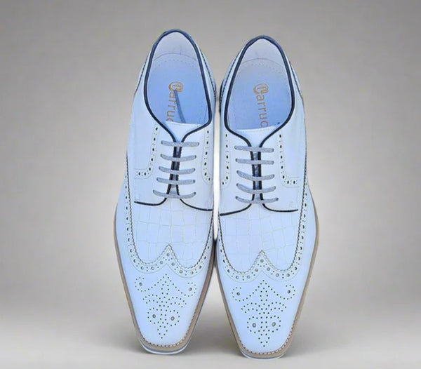 Maurice Calfskin Oxford - White