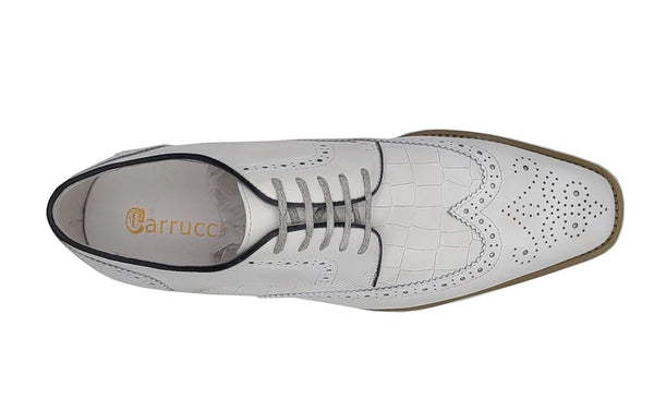 Maurice Calfskin Oxford - White