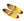 Maurice Patent Leather Monkstrap Shoe - Yellow