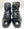 C&E Calfskin Lace-Up Boot - Black