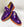 C&E Maurice Patent Ornament Loafer - Purple