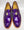 C&E Maurice Patent Ornament Loafer - Purple