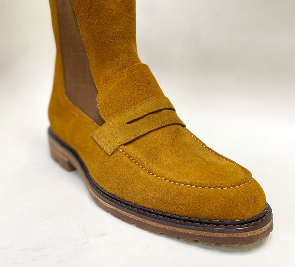 C&E Maurice Suede Boot - Cognac