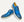 C&E Burnished Calfskin Oxford - Ocean/Blue