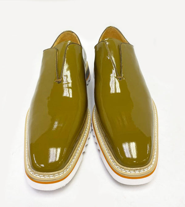Maurice Patent Loafer - Khaki
