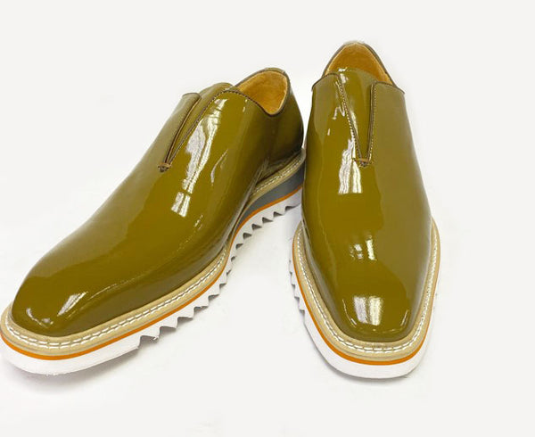 Maurice Patent Loafer - Khaki