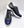 Corrente Calfskin Sport Shoe - Blue/Grey