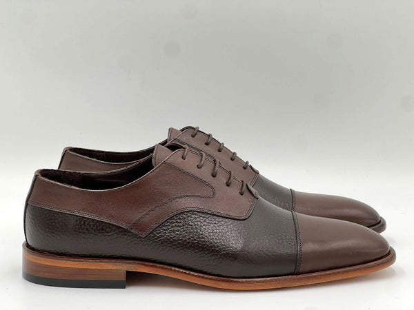 C Collection Leather Oxford - Brown