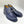 Maurice Leather Ankle Boot - Navy