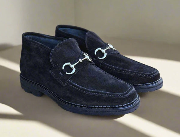 Maurice Suede Boot - Black