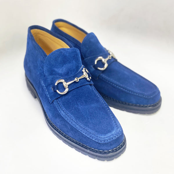 Maurice Suede Boot - Blue