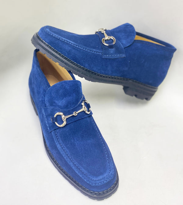 Maurice Suede Boot - Blue