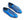 Carrucci Crocodile Leather Sneaker - Blue