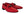 Pelle Pebbled Leather Loafer - Red