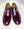 C&E Shoes Maurice Patent Leather Loafer - Purple