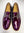 C&E Shoes Maurice Patent Leather Loafer - Purple