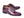 Corrente Leather Ostrich Shoe - Burgundy