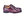 Corrente Leather Ostrich Shoe - Burgundy