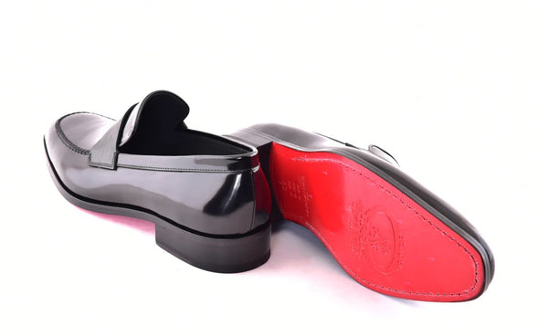 Corrente Leather Loafer - Black