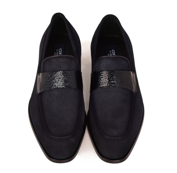 Corrente Suede Loafer - Navy