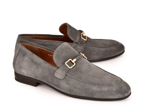 Corrente Suede Loafer - Grey