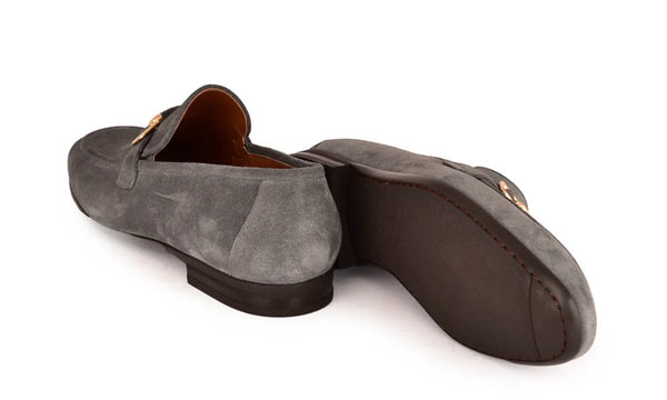 Corrente Suede Loafer - Grey