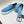 C Collection Leather Penny Loafer - Blue