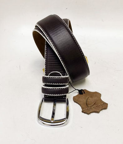 C Collection Leather Penny Loafer - Brown
