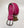 C Collection Leather Belt - Fuchsia