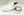 C Collection Leather Belt - White