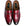 Corrente Leather Mule - Burgundy