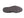 The dark brown rubber outsole of a shoe, showing its tread pattern, photographed on a white background.