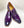 Maurice Croco Leather Loafer - Purple