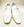 Maurice Deerskin Monkstrap Shoe - White
