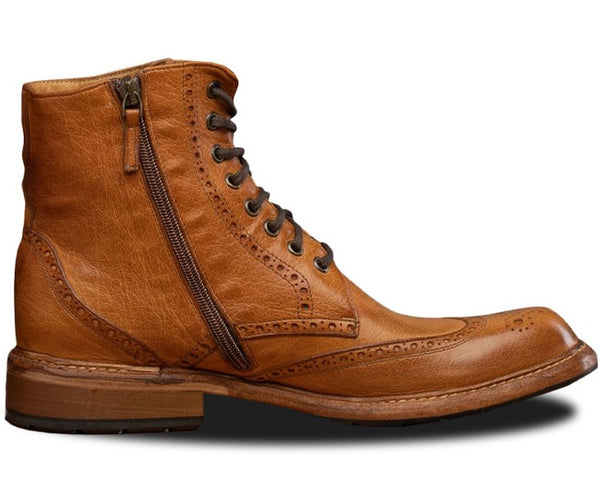 Toscana Cesar Leather Boot - Brick