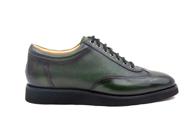 Ugo Vasare Calfskin Oxford - Green