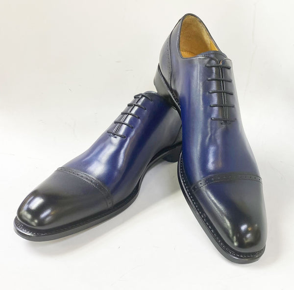 Ugo Vasare Anthony Calfskin Oxford - Navy