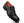 A single black textured leather lace-up dress shoe with a rugged black sole, shown at an angle against a plain white background.