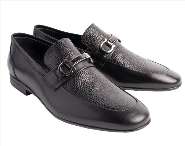 Pelle Barferr Leather Loafer - Black