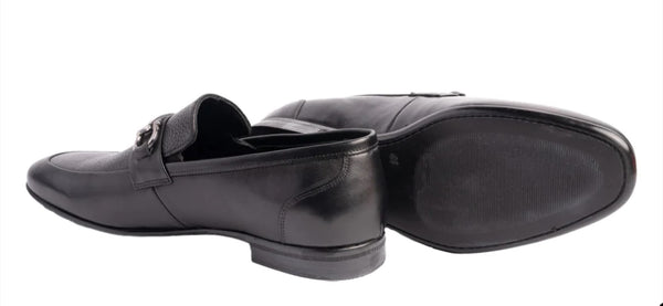 Pelle Barferr Leather Loafer - Black