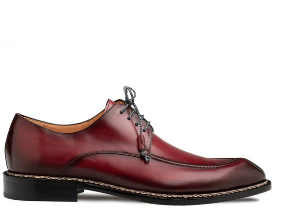 Mezlan Belmonte Leather Shoe - Burgundy
