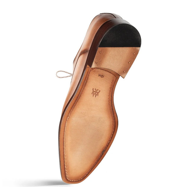 Mezlan Belmonte Leather Shoe - Taupe