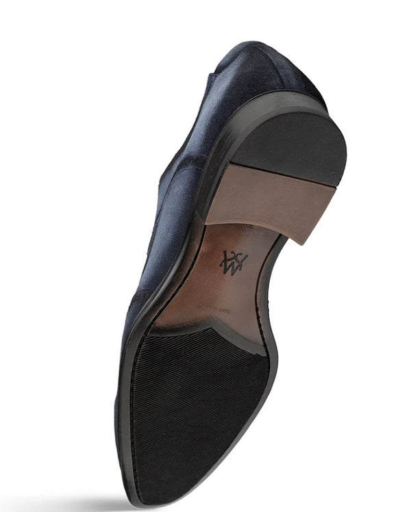 Mezlan Benante Suede Derby - Blue