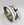 C Collection Deerskin Belt - Bone/Navy