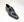 C Collection Leather Slip On - Black