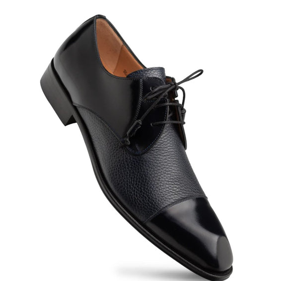 Mezlan Calfskin Oxford - Blue