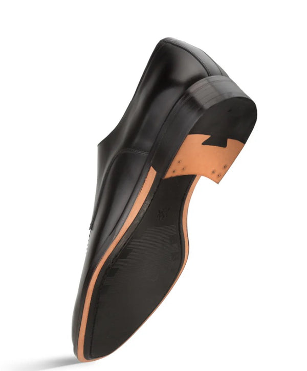 Mezlan Coventry  Calfskin Derby - Black