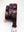 C Collection Croco Leather Belt - Burgundy